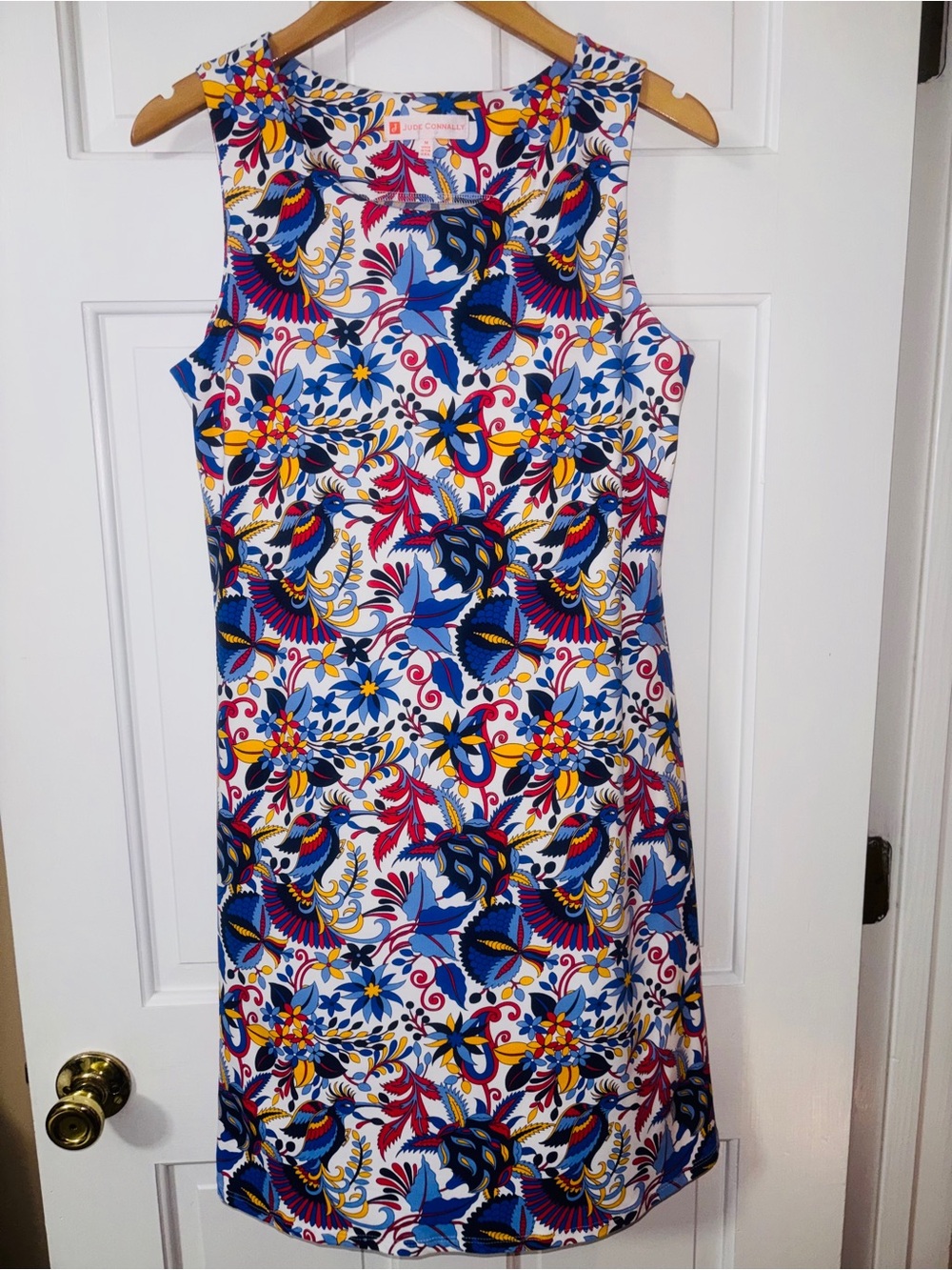 Jude Connally -  Sleeveless Floral Print Dress